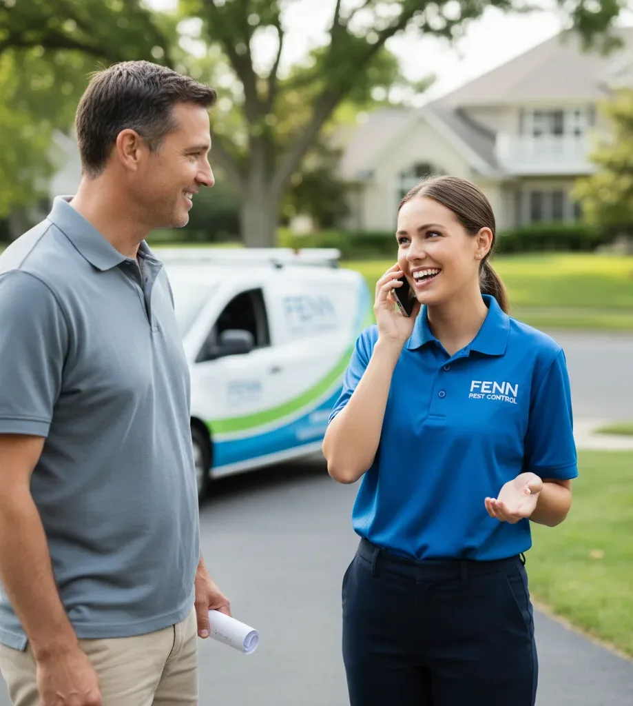 Fenn Pest Control customer support in Vance